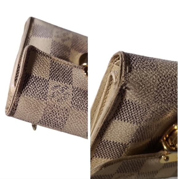 🧧Classic Louis Vuitton Damier Azur Wallet💖+GIFT(COPY) - Picture 6 of 13